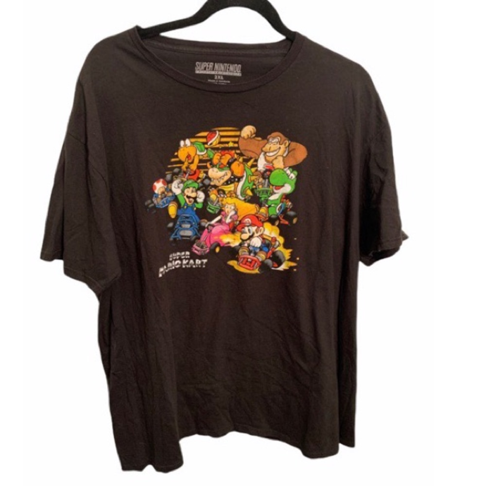 SOLD -Super Mario Kart t-shirt.